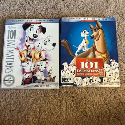 101 and 102 dalmations blu rays unopened