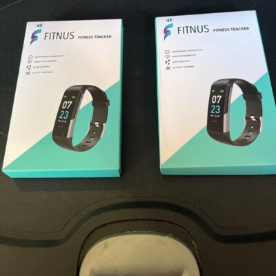 (2) V2 Fitnus Fitness Trackers