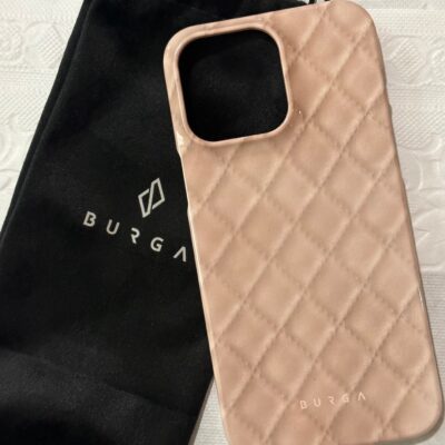 Simply Cream- Quilted iPhone 14 Pro Max Case