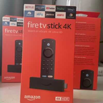 1 Amazon Fire TV Stick 4K