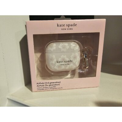 Kate Spade New York Case For AirPods 3rd Generation With Clip. New