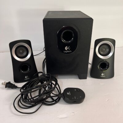 Logitech Z313 2.1 Multimedia Speaker System with Subwoofer Full Range Audio