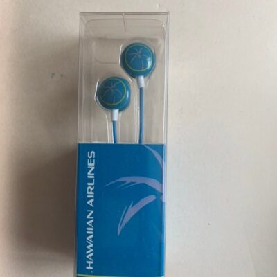 Hawaiian Airlines Lot Of 6 Earbud Headphones