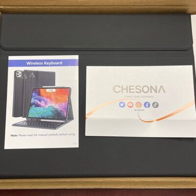 CHESONA Keyboard Case for iPad 10th Generation 10.9′ Bluetooth Keyboard