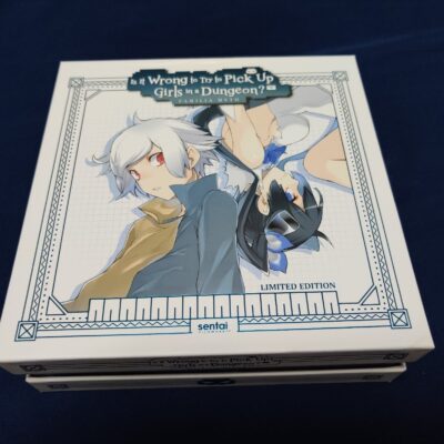 Is It Wrong to Try to Pick Up Girls in a Dungeon? Blu-ray Limited Ed Rare OOP