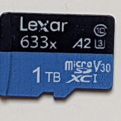 New Lexar High Speed Micro SD card 1TB