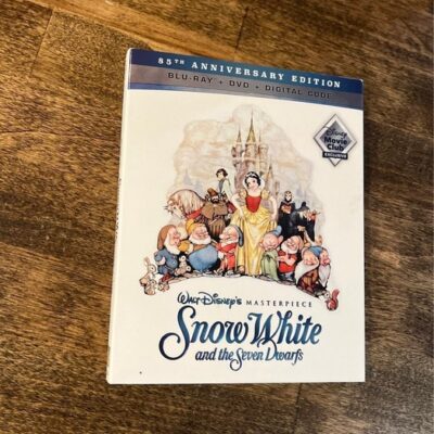 SNOW WHITE & THE SEVEN DWARFS w/ Slipcover (Disney Movie Club Exclusive Blu-ray)