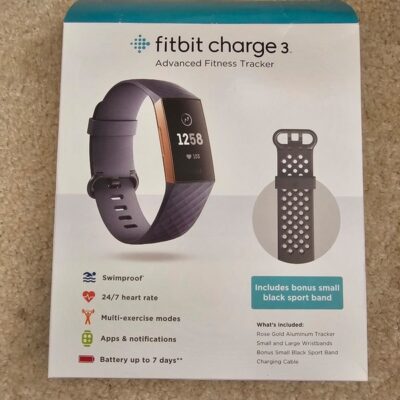 Fitbit Charge 3 Activity Tracker + bonus band