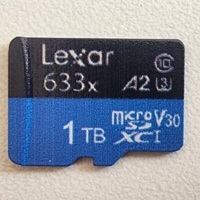 New Lexar High Speed Micro SD card 1TB