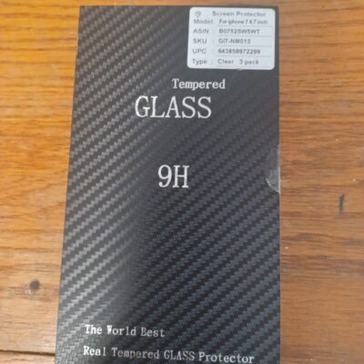 tempered glass screen protectors 3 pack