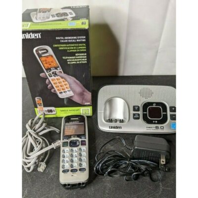 UNIDEN Digital Cordless Answering System Expandable D1680 EUC in box