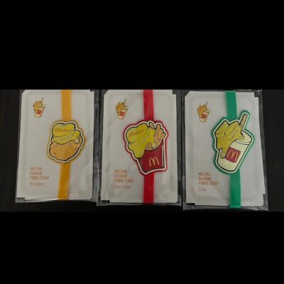 BTS x McDonalds Phone Straps set