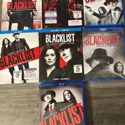 The Blacklist Seasons 1-7 All Blu-Ray Half Brand New Half Not READ DESCRIPTION