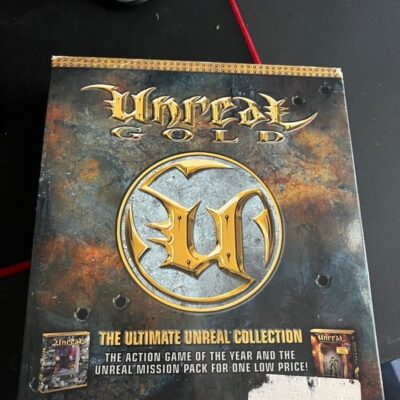 Unreal Gold Ultimate Collection (Windows PC, 1998) Box Edition