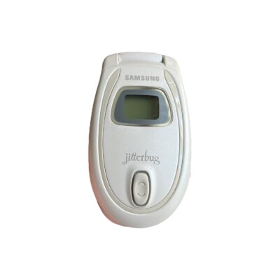 Samsung Jitterbug SPH-A120 Cellular Phone White UNTESTED AS-IS