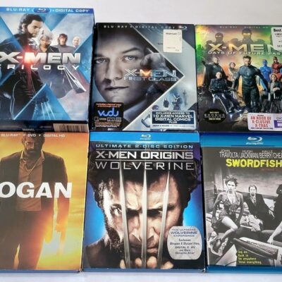 Logan, X-Men Trilogy, First Class, Origins, Days Of Future Past & Swordfish Lot