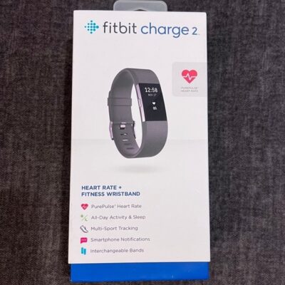 Fitbit charge 2 – Heart Rate + Fitness Wristband (black)