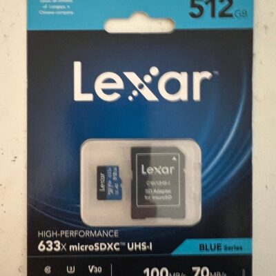 Lexar 512GB MicroSD card