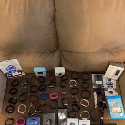 Huge Lot of 45 + Activity Trackers!