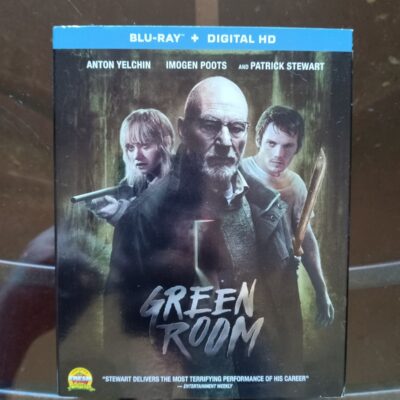 Green Room Blu-ray With Slipcover Patrick Stewart