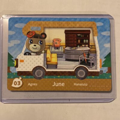 Nintendo June Animal Crossing Welcome Series amiibo Card