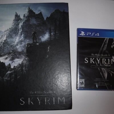 The Elder Scrolls V Skyrim Special Ed. NEW + Official Game Guide Hardcover