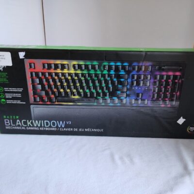 Razer BlackWidow V3 Mechanical Gaming Keyboard Green Switch Black US Layout