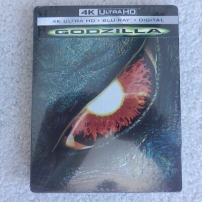 Godzilla 4k Steelbook, 1998, Matthew Broderick