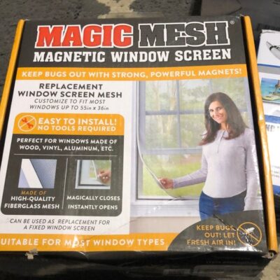 Magic mesh window screen