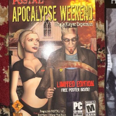 Postal 2 Apolcalyspe weekend expansion for pc CIB like new