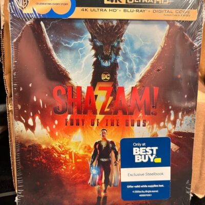 Shazam! Fury of the Gods Best Buy Steelbook