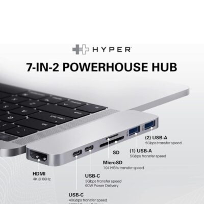Hyperdrive DUO USB-C Hub for MacBook Pro