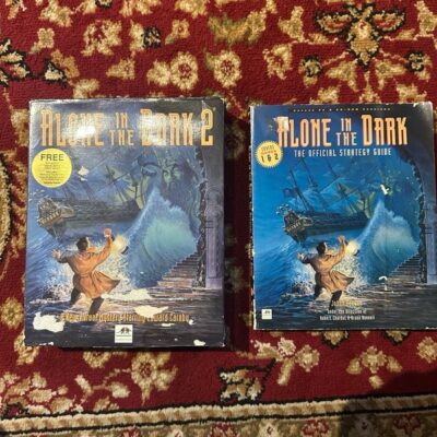 Alone in the dark 2 for pc(ibm) big box and guide