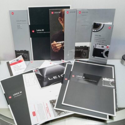 Large Lot of Leica M Camera & Lens Product Brochures MP, M8, M7 Advertising