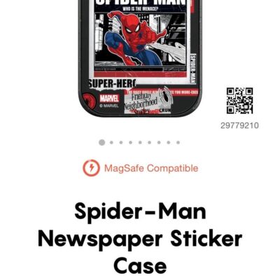 Casetify spider-man