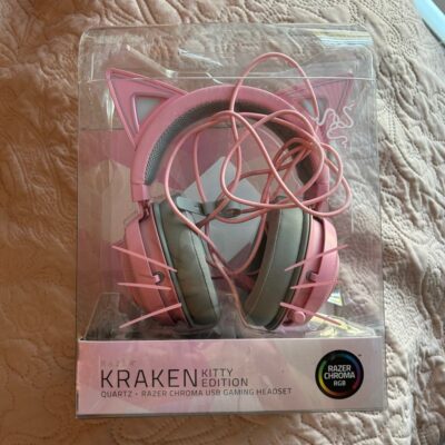 Razer Kraken Headphones Kitty Edition BUNDLE