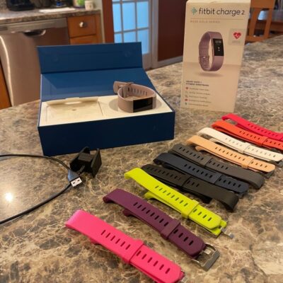 FitBit Charge 2 Fitness Tracker plus bands