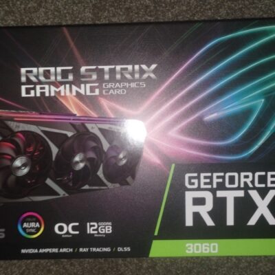 ASUS rog strix GeForce RTX 3060 OC edition 12GB Vram