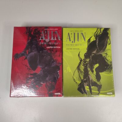 Ajin Demi-Human Limited Edition Anime Blu-ray + DVD Season 1 & 2