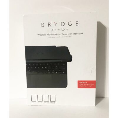 Brydge Air Max+ Wireless Keyboard & Case w/Trackpad for iPad Air (4th Gen) 11”