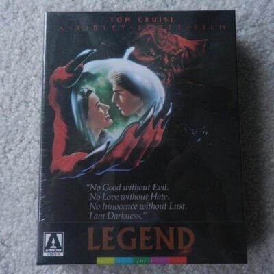 Legend Blu-ray, Tom Cruise, 1985, Arrow Video, Bluray Disc