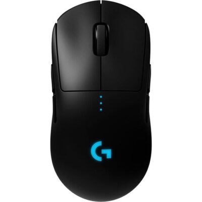 Logitech – G PRO Lightweight Wireless Optical Ambidextrous Gaming Mouse with RGB