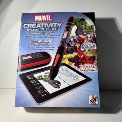 MARVEL Creativity Studio Deluxe Smart Stylus & App iPad Hulk Avengers Spider-Man