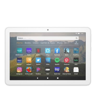 Fire HD 8 tablet, 8″ HD display, 32 GB, White