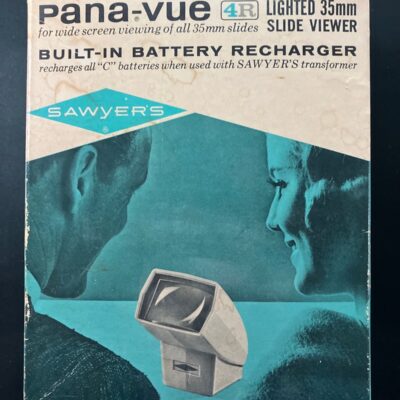 Pana-Vue 4R lighted 35mm slide viewer