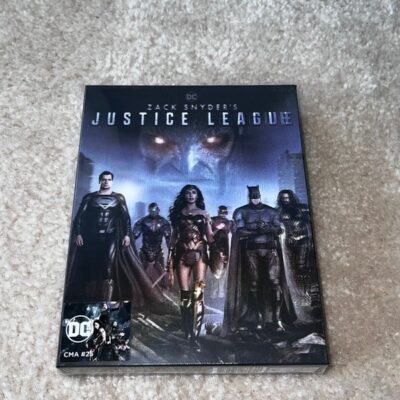 Zack Snyders Justice League CineMuseum ART Exclusive CMA 25 4K Steelbook 303/500