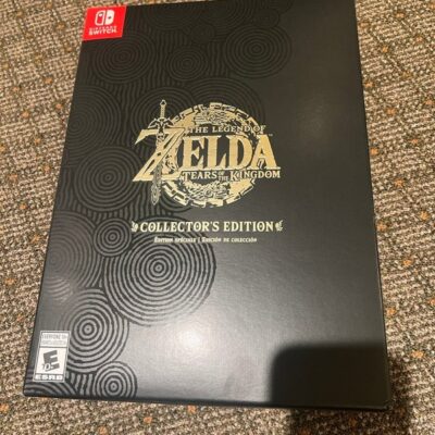 The Legend of Zelda Tears of the Kingdom Collector’s Edition Switch