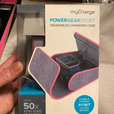 Travel or at home charging case for Fitbit and many other devices