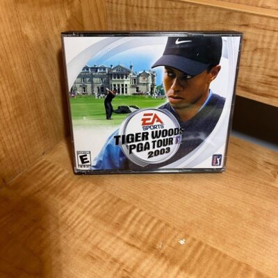 Tiger Woods PGA Tour 2003 EA Sports PC Golf Video Game CD-ROM With Key Code