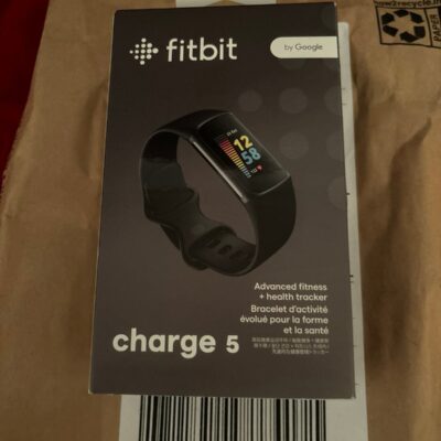 NEW Fitbit Charge 5 Smartwatch GPS Exercise Heart Rate Sleep Tracker – BLACK